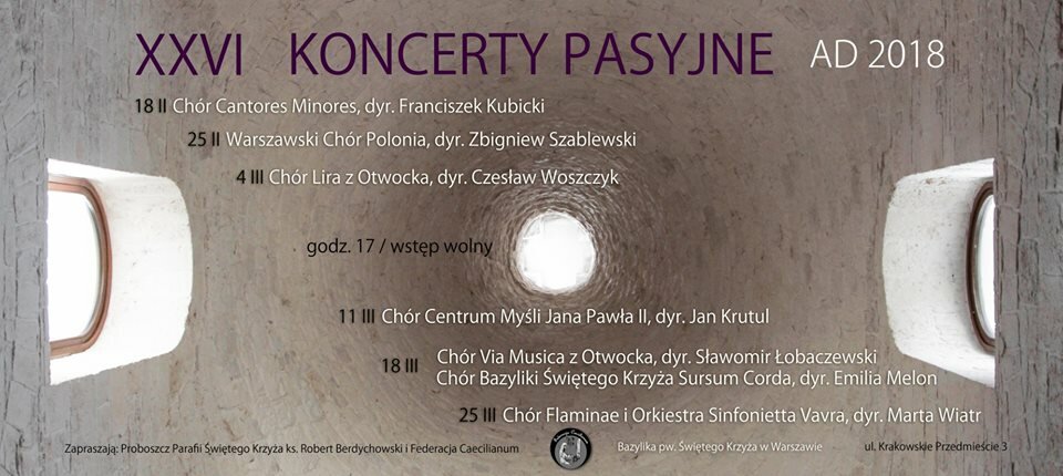 XXVI Koncerty Pasyjne2018